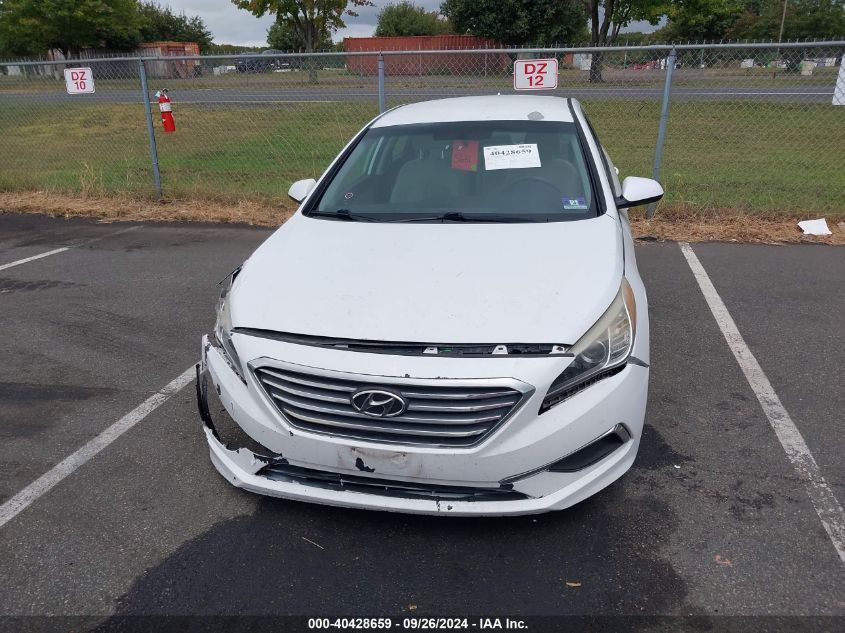 5NPE24AF8FH211162 2015 Hyundai Sonata Se