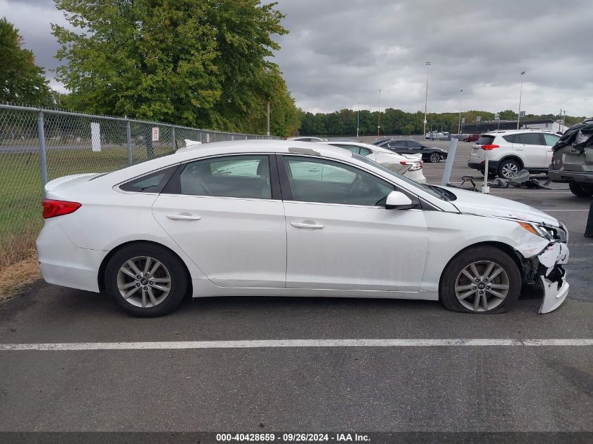 5NPE24AF8FH211162 2015 Hyundai Sonata Se