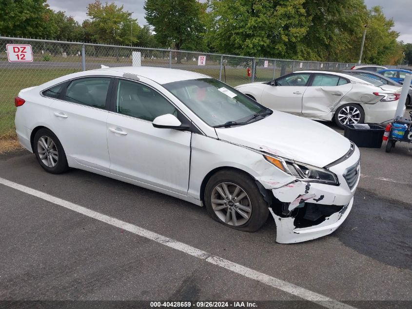 VIN 5NPE24AF8FH211162 2015 Hyundai Sonata, SE no.1