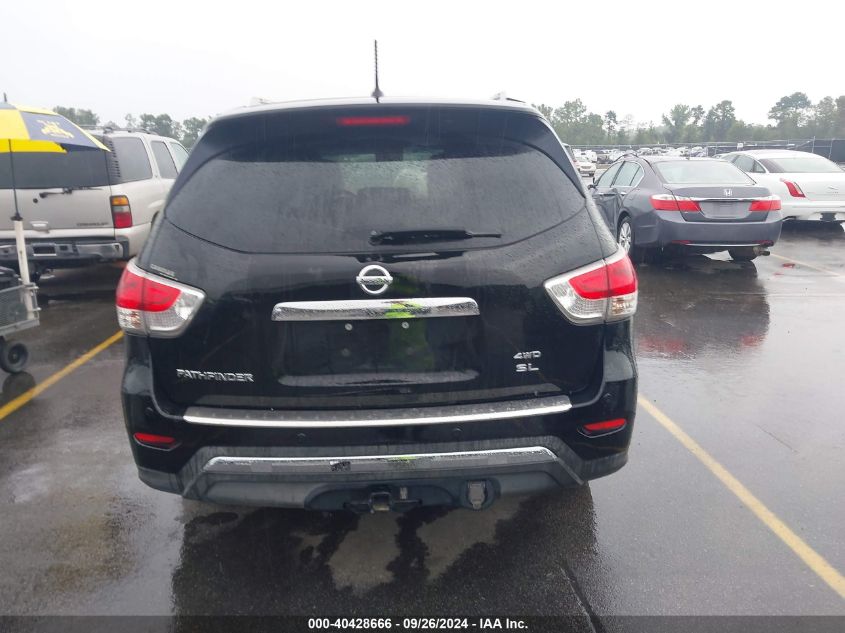 2014 Nissan Pathfinder Sl VIN: 5N1AR2MM6EC695055 Lot: 40428666