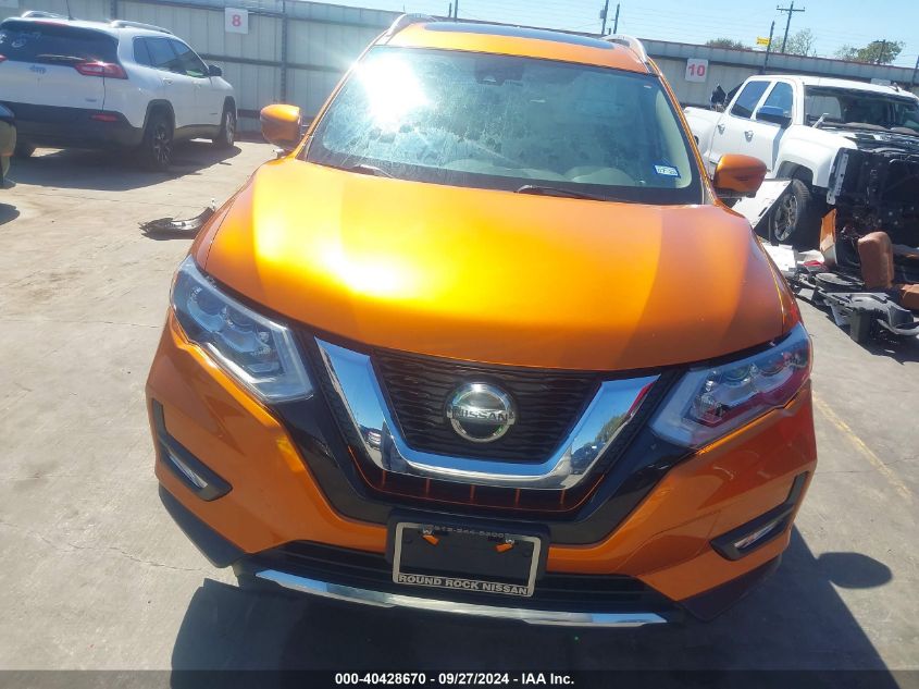 2018 Nissan Rogue Sl VIN: JN8AT2MTXJW486170 Lot: 40428670