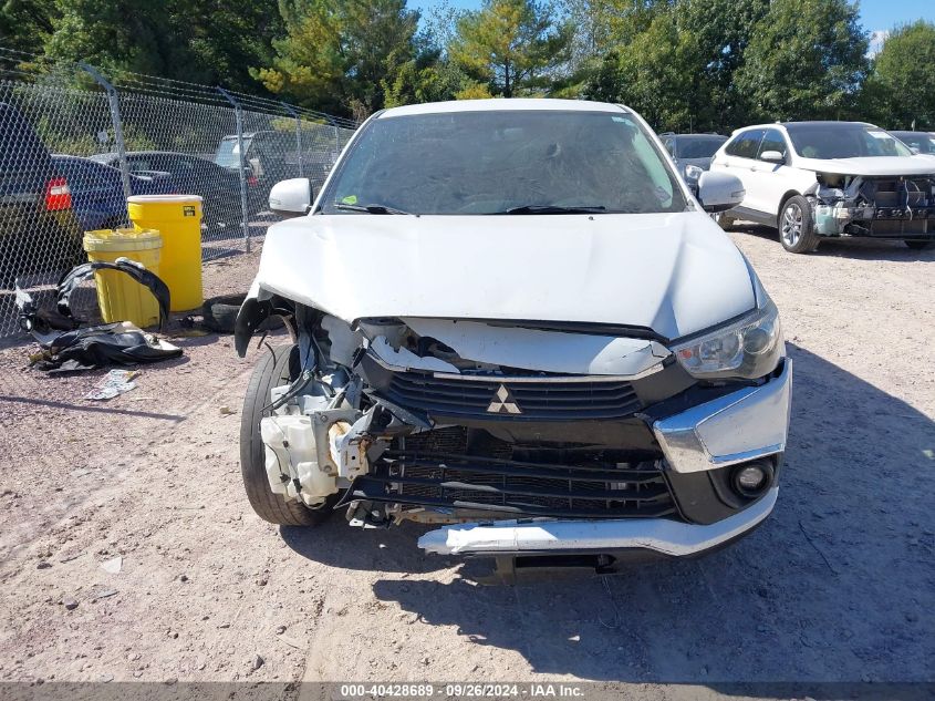 2016 Mitsubishi Outlander Sport 2.0 Es VIN: JA4AR3AU6GZ027796 Lot: 40428689