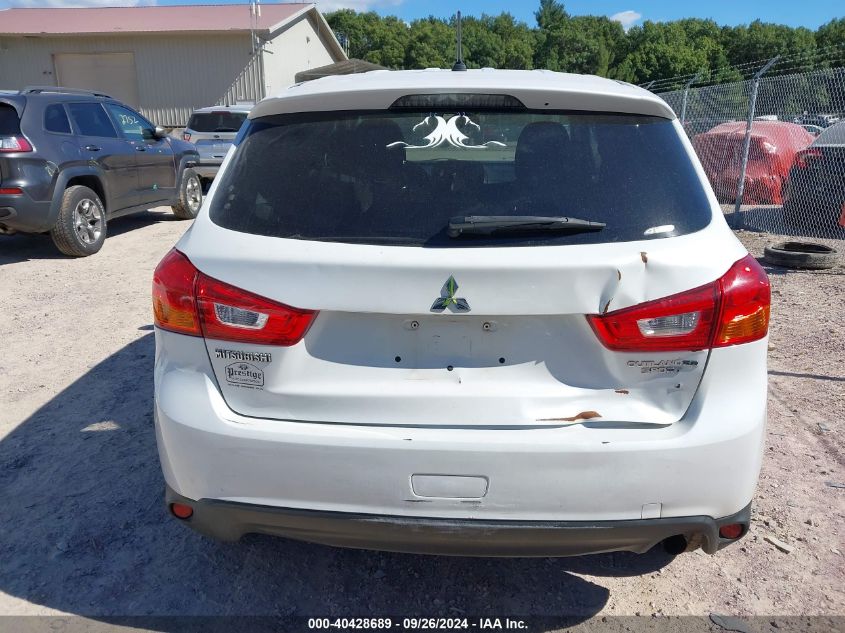 2016 Mitsubishi Outlander Sport 2.0 Es VIN: JA4AR3AU6GZ027796 Lot: 40428689