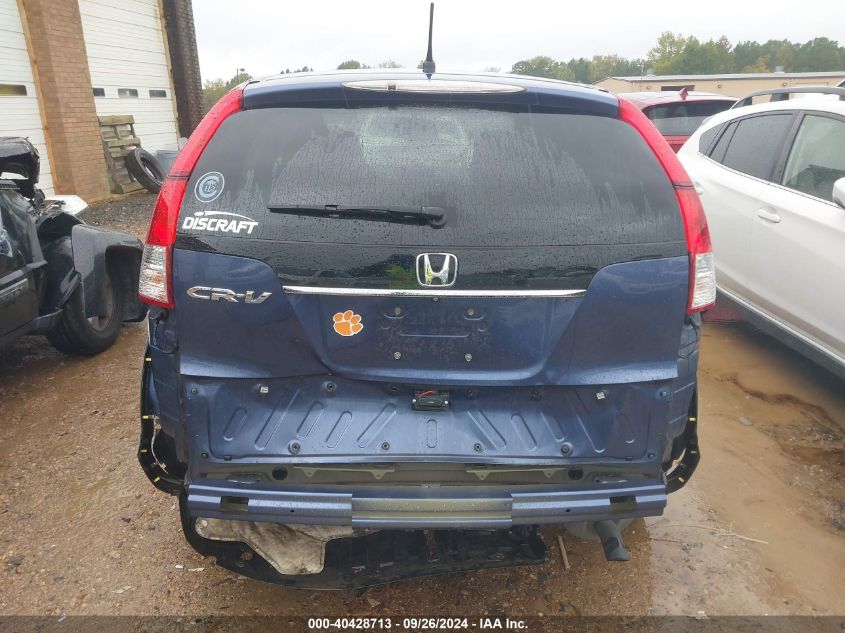 2014 Honda Cr-V Ex VIN: 2HKRM3H5XEH551303 Lot: 40428713