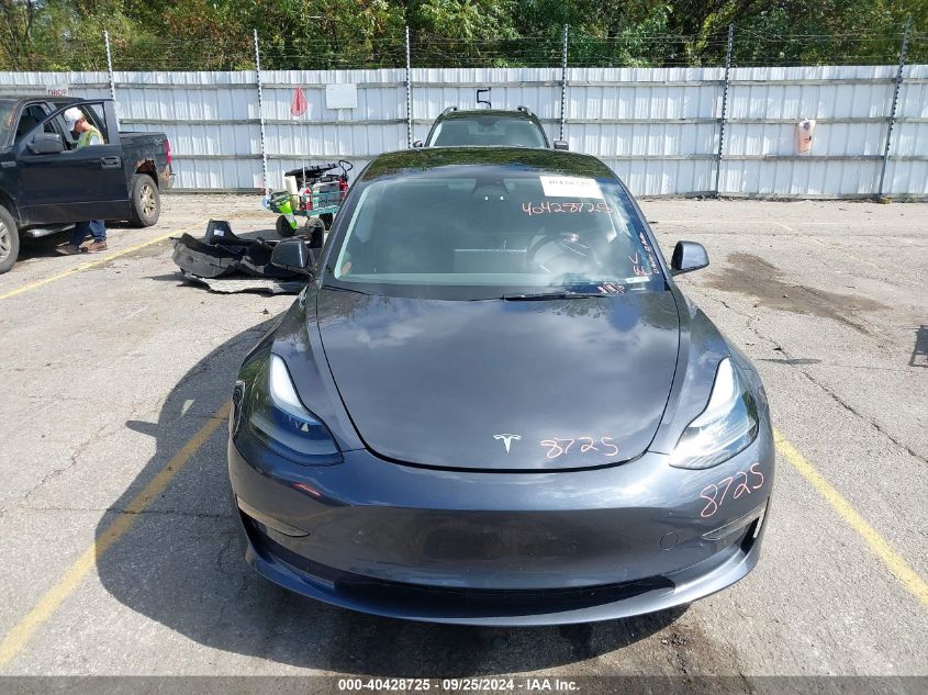 2022 TESLA MODEL 3 LONG RANGE DUAL MOTOR ALL-WHEEL DRIVE - 5YJ3E1EB5NF264967