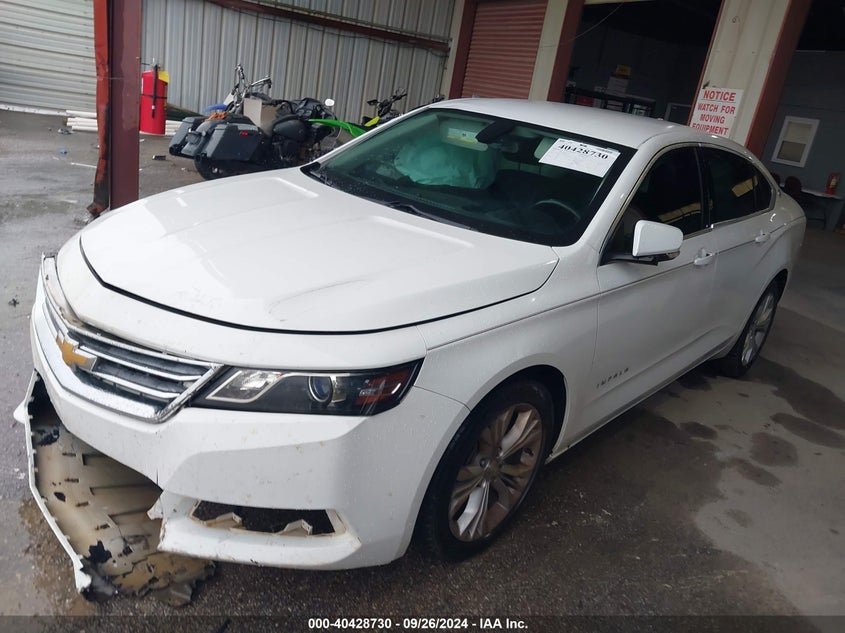 2014 CHEVROLET IMPALA VIN: 1G1125S37EU124536