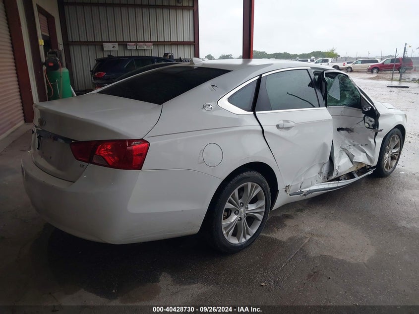 2014 CHEVROLET IMPALA VIN: 1G1125S37EU124536