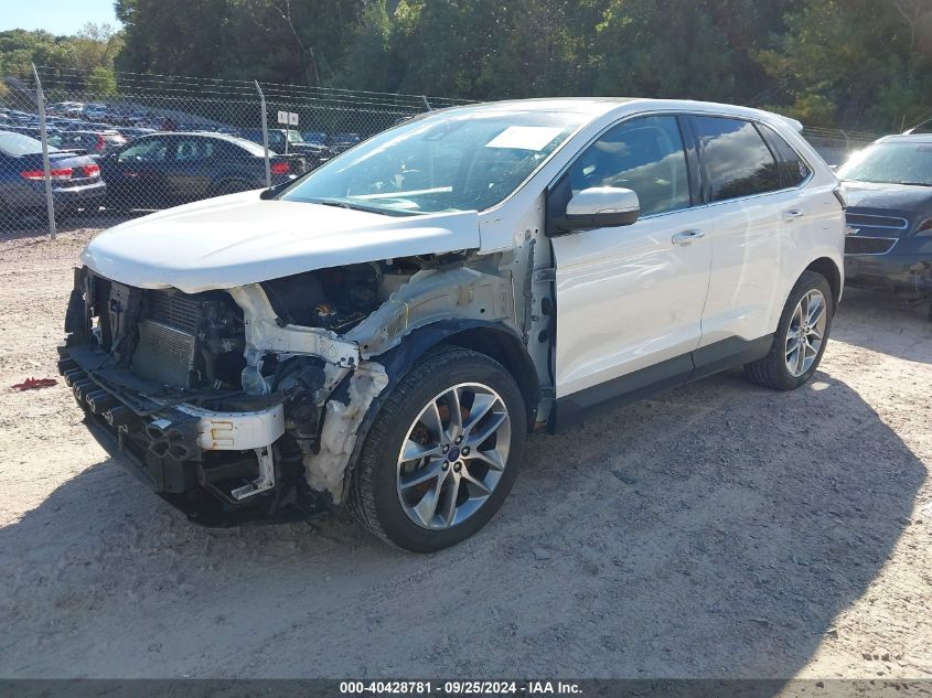 2FMPK4K89HBB64596 2017 FORD EDGE - Image 2