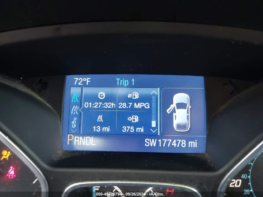 2014 FORD FOCUS SE - 1FADP3F22EL411838