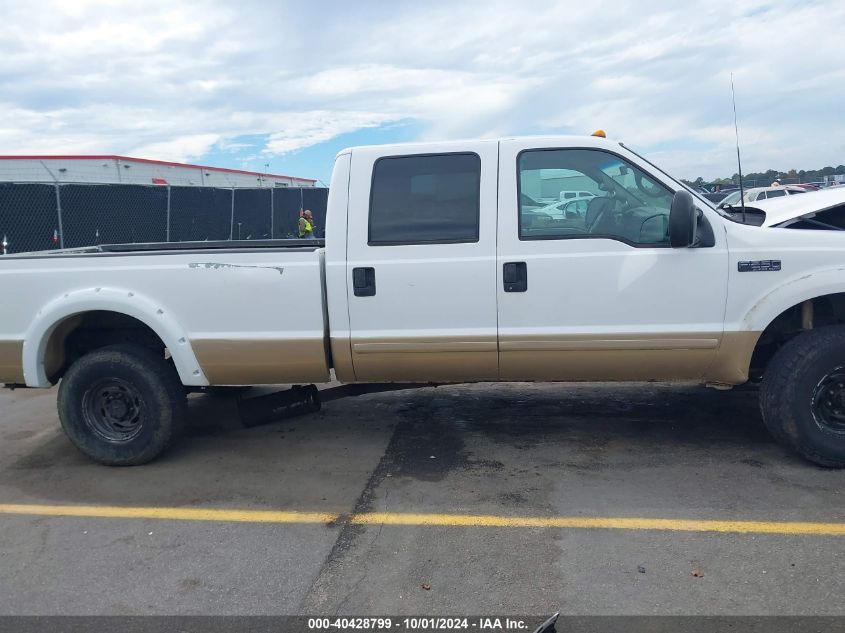 2001 Ford F-250 Lariat/Xl/Xlt VIN: 1FTNW21F81EB81338 Lot: 40428799