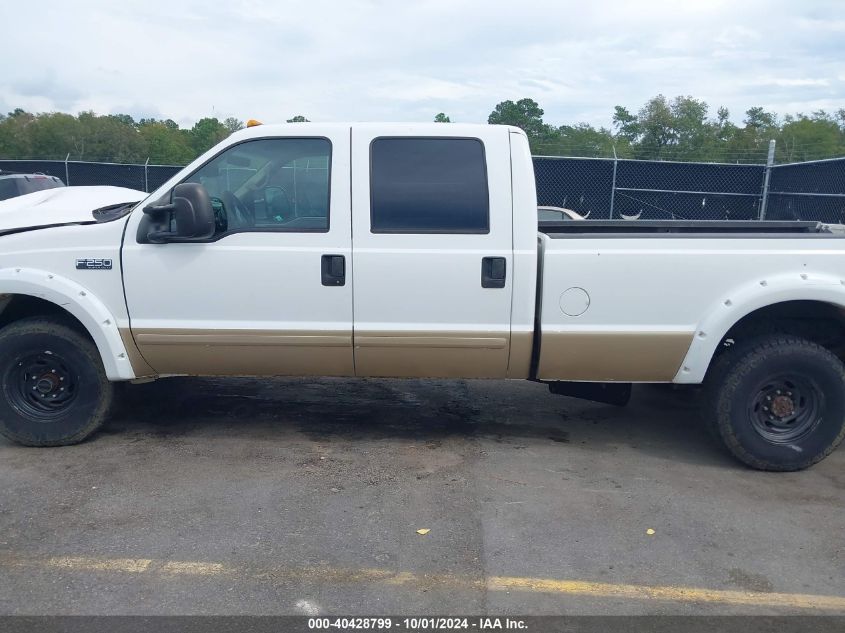 2001 Ford F-250 Lariat/Xl/Xlt VIN: 1FTNW21F81EB81338 Lot: 40428799