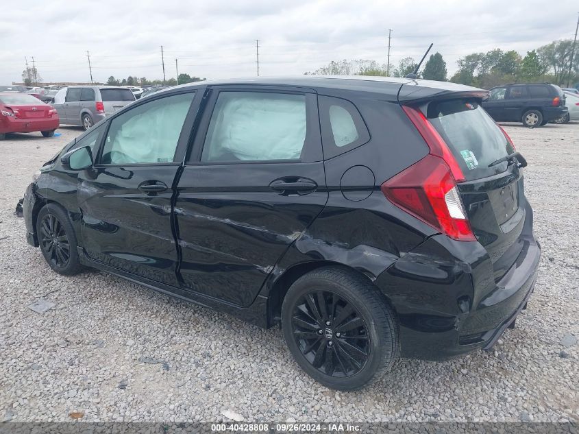 2019 Honda Fit Sport VIN: 3HGGK5H69KM738105 Lot: 40428808