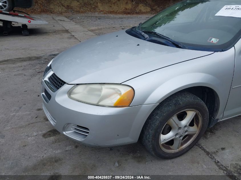 2006 Dodge Stratus Sxt VIN: 1B3EL46XX6N221420 Lot: 40428837