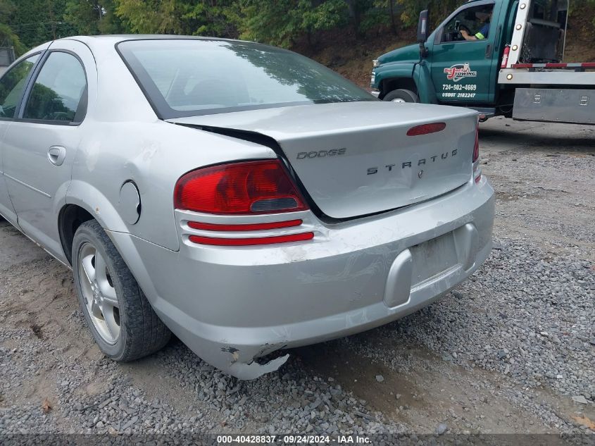 2006 Dodge Stratus Sxt VIN: 1B3EL46XX6N221420 Lot: 40428837