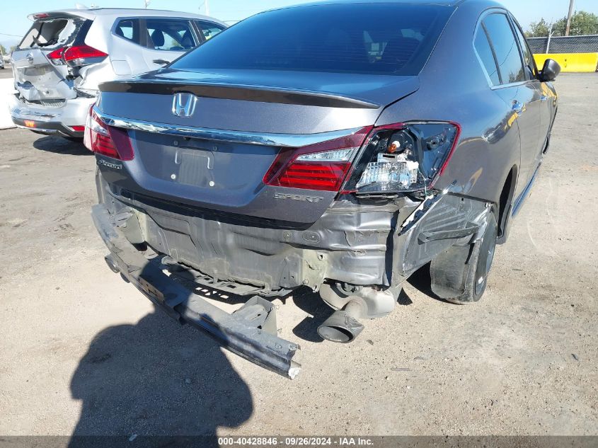 1HGCR2F58HA154237 2017 Honda Accord Sport