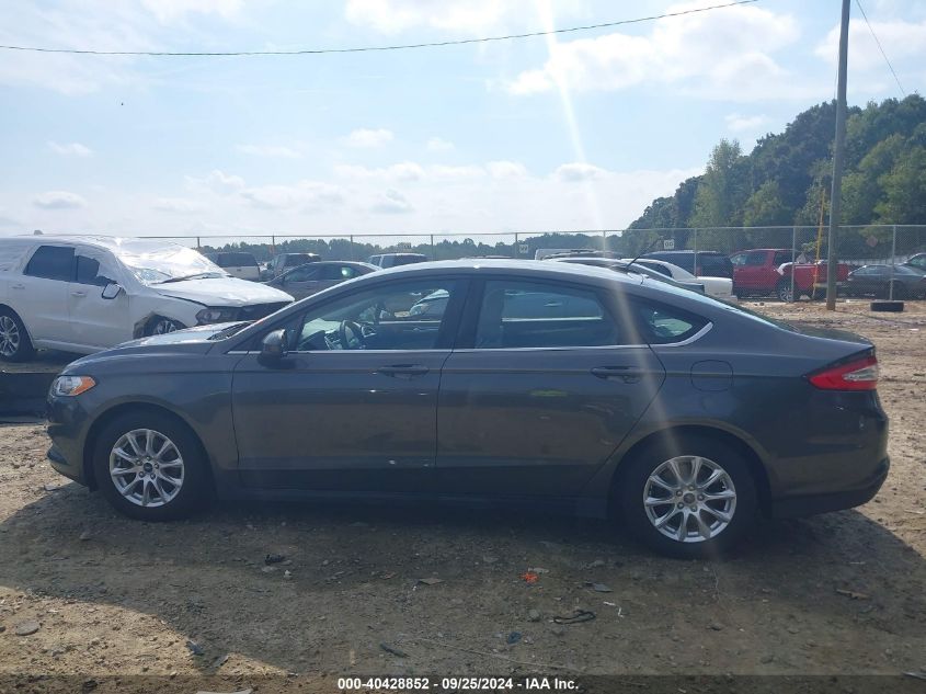 2015 FORD FUSION S - 3FA6P0G70FR299853