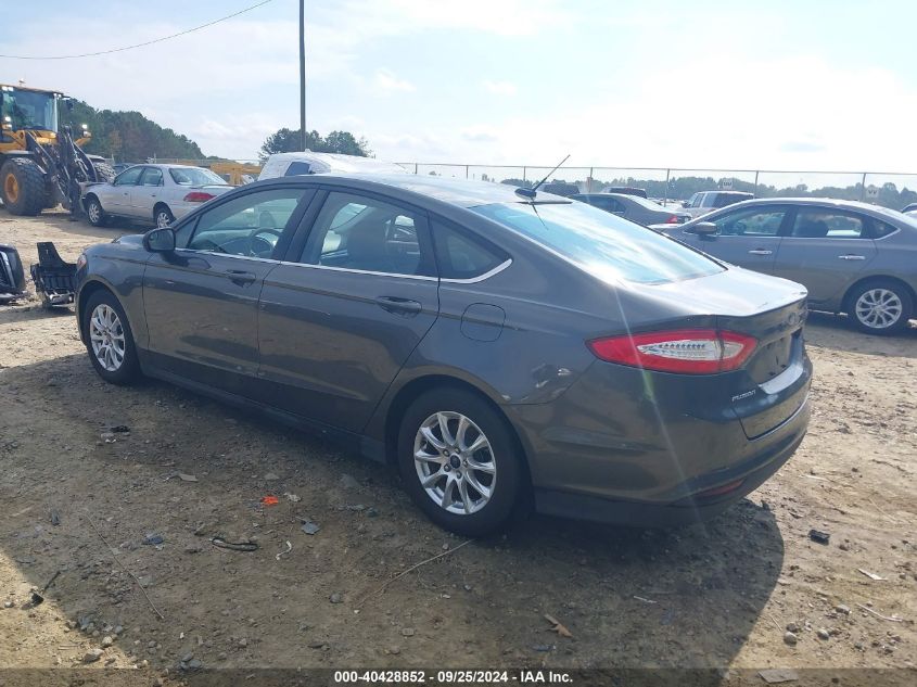 2015 FORD FUSION S - 3FA6P0G70FR299853