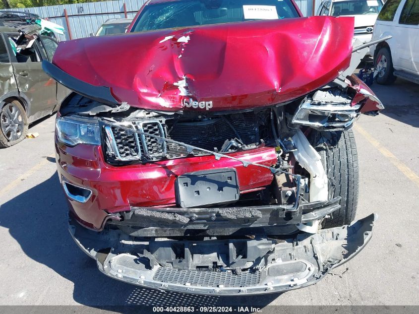 VIN 1C4RJFBG6HC745024 2017 JEEP GRAND CHEROKEE LIMITED