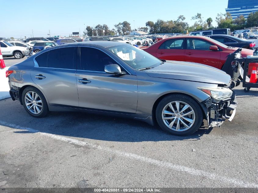 2014 Infiniti Q50 Premium VIN: JN1BV7AP5EM683556 Lot: 40428881