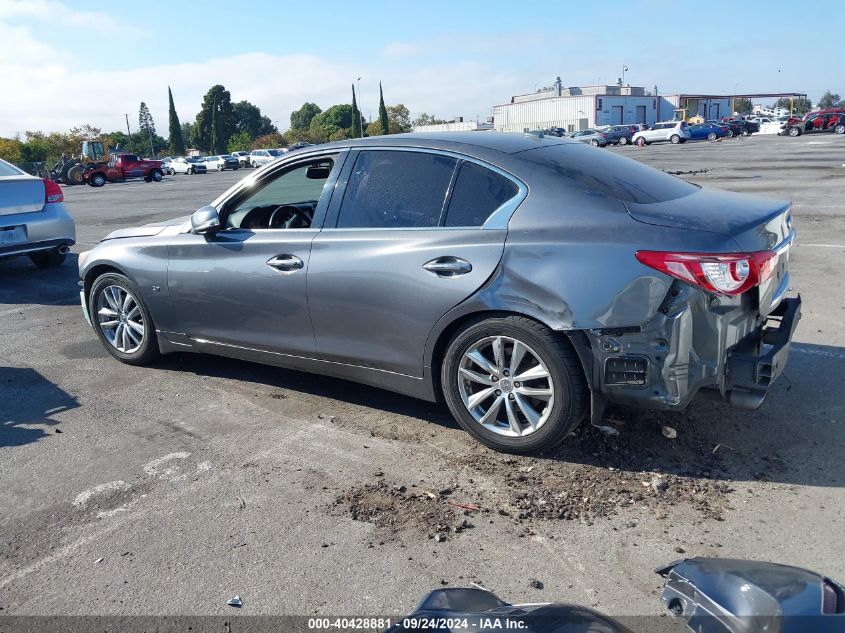 2014 Infiniti Q50 Premium VIN: JN1BV7AP5EM683556 Lot: 40428881