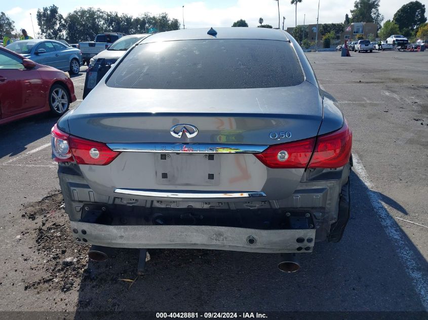 2014 Infiniti Q50 Premium VIN: JN1BV7AP5EM683556 Lot: 40428881