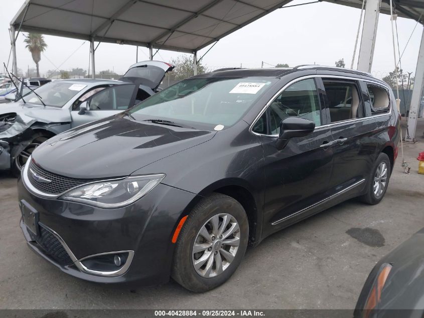 Vin: 2c4rc1bg6jr120360, lot: 40917493, chrysler pacifica touring l 20182