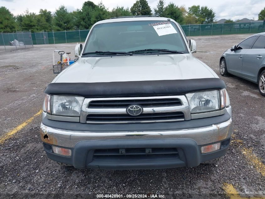 2000 Toyota 4Runner Sr5 V6 VIN: JT3HN86R9Y0276394 Lot: 40428901