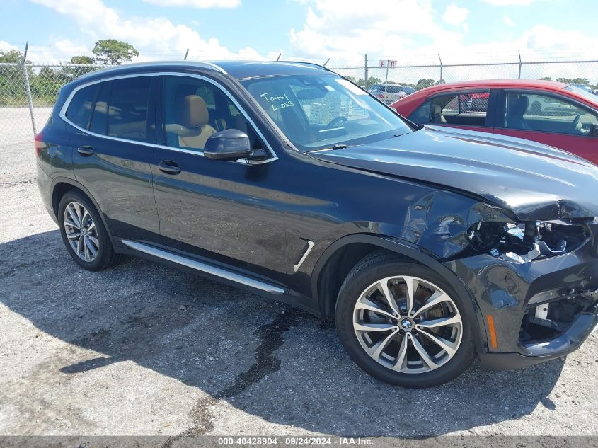 2019 BMW X3 XDRIVE30I - 5UXTR9C50KLE21685