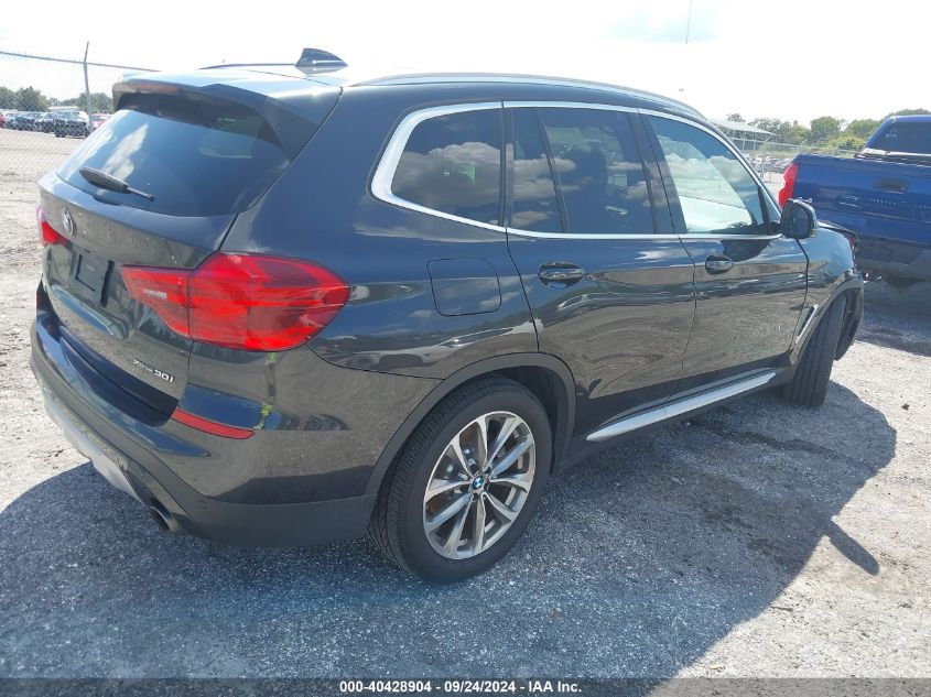 2019 BMW X3 XDRIVE30I - 5UXTR9C50KLE21685