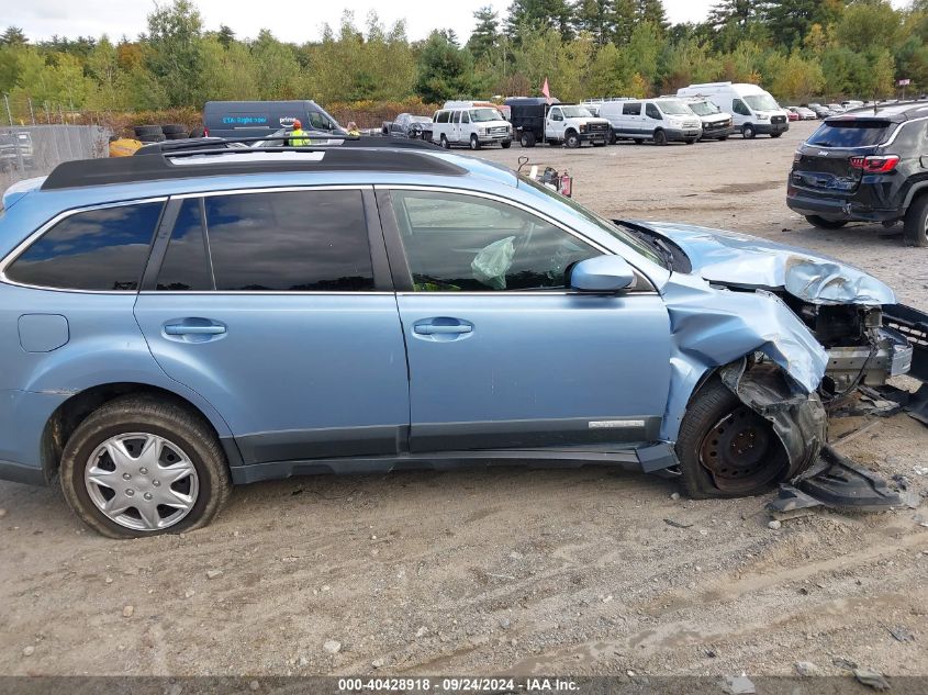 2011 Subaru Outback 2.5I Premium VIN: 4S4BRBCC3B3391769 Lot: 40428918