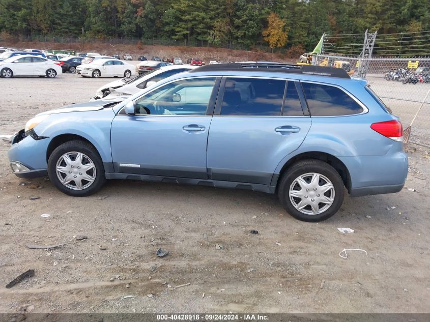 2011 Subaru Outback 2.5I Premium VIN: 4S4BRBCC3B3391769 Lot: 40428918