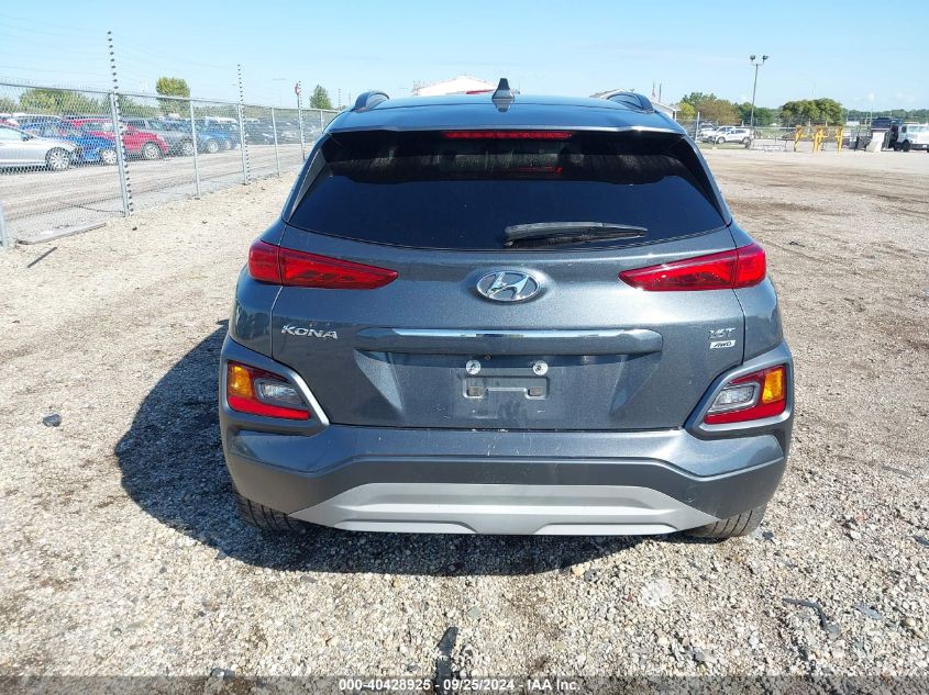 2020 Hyundai Kona Limited VIN: KM8K3CA53LU459852 Lot: 40428925