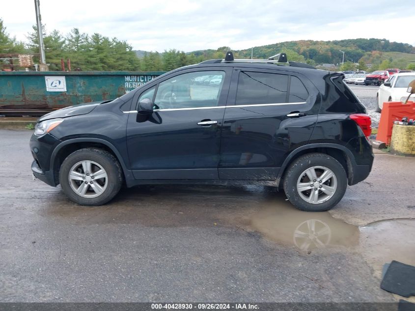 2017 Chevrolet Trax Lt VIN: 3GNCJPSB9HL172860 Lot: 40428930