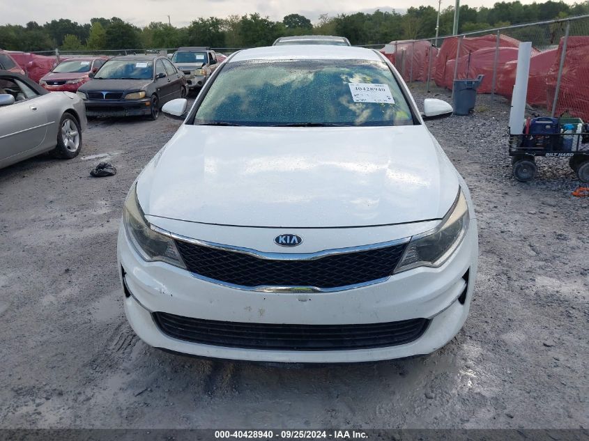 2018 Kia Optima Lx VIN: 5XXGT4L30JG204588 Lot: 40428940