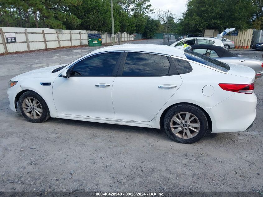 2018 Kia Optima Lx VIN: 5XXGT4L30JG204588 Lot: 40428940