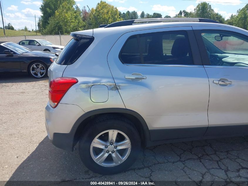 2017 Chevrolet Trax Lt VIN: 3GNCJLSB8HL132763 Lot: 40428941