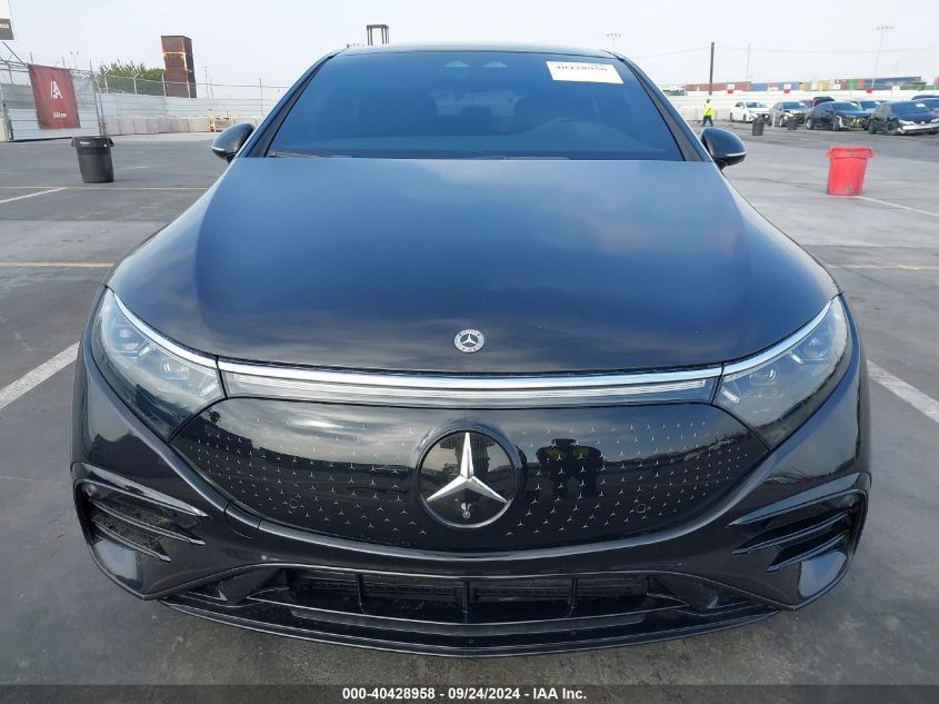 2022 Mercedes-Benz Eqs VIN: W1KCG4EB7NA013247 Lot: 40428958