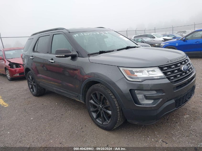 1FM5K8D84HGE09924 2017 FORD EXPLORER - Image 1