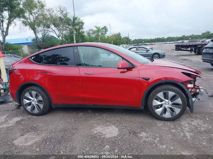 2022 TESLA MODEL Y LONG RANGE DUAL MOTOR ALL-WHEEL DRIVE - 7SAYGDEE8NA005045