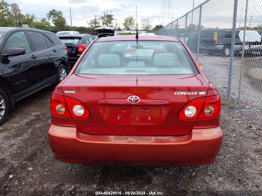 2005 Toyota Corolla Le VIN: 1NXBR32E45Z544828 Lot: 40429016