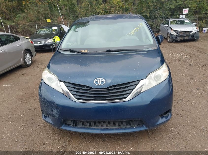 2011 Toyota Sienna Le V6 VIN: 5TDKK3DC1BS124707 Lot: 40429037