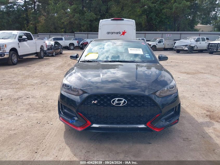 2022 Hyundai Veloster N VIN: KMHT36AH8NU015160 Lot: 40429039