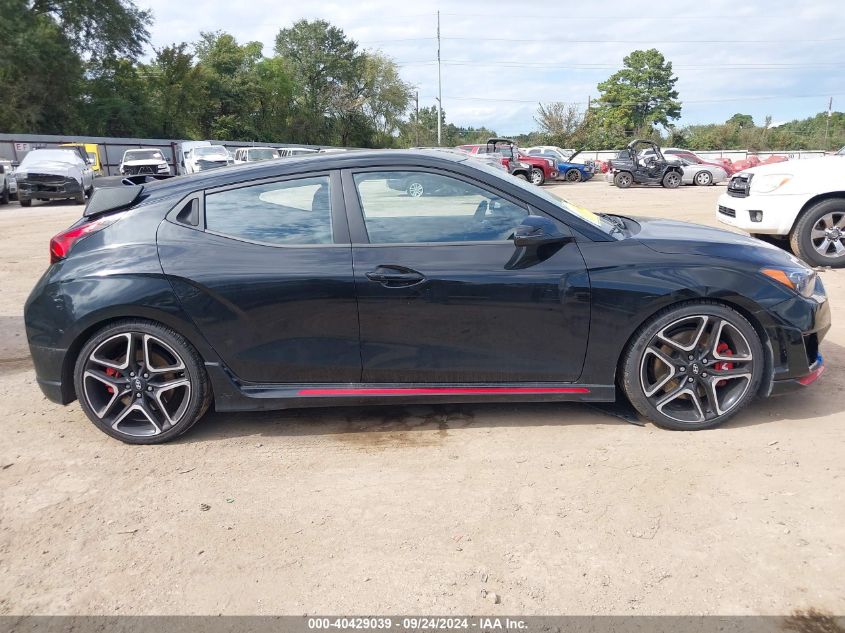 2022 Hyundai Veloster N VIN: KMHT36AH8NU015160 Lot: 40429039