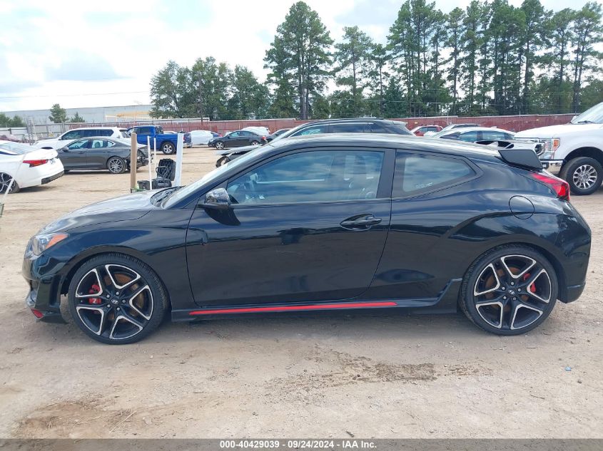 2022 Hyundai Veloster N VIN: KMHT36AH8NU015160 Lot: 40429039