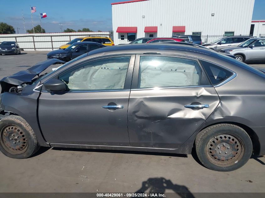 2015 Nissan Sentra Fe+ S/S/Sl/Sr/Sv VIN: 3N1AB7APXFL657213 Lot: 40429061