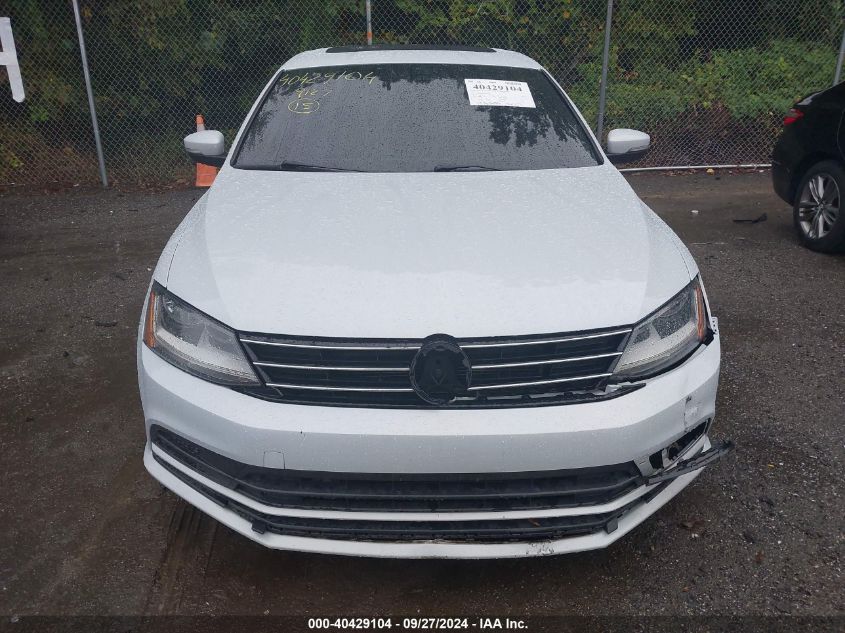 2017 Volkswagen Jetta 1.4T Se VIN: 3VWDB7AJ6HM382293 Lot: 40429104