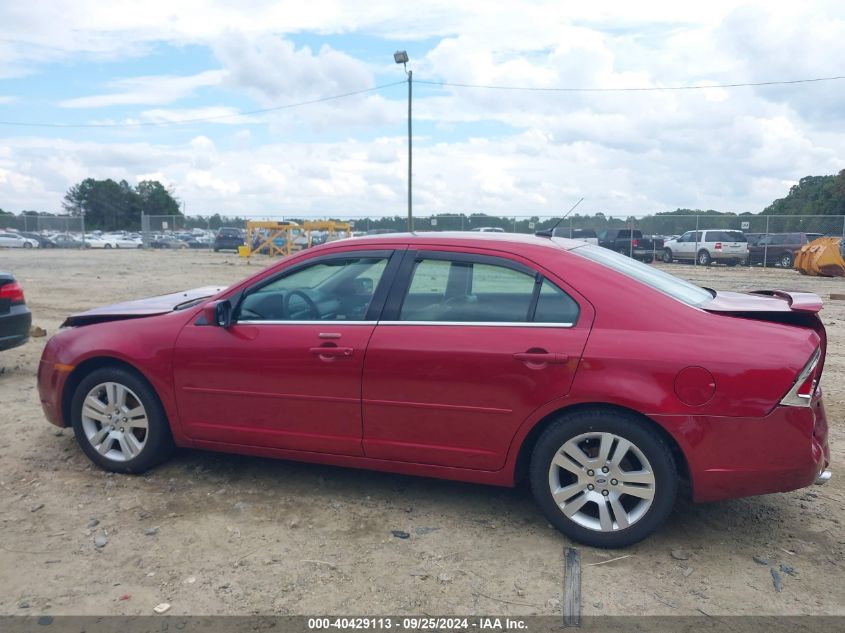 2009 Ford Fusion Sel VIN: 3FAHP081X9R132827 Lot: 40429113