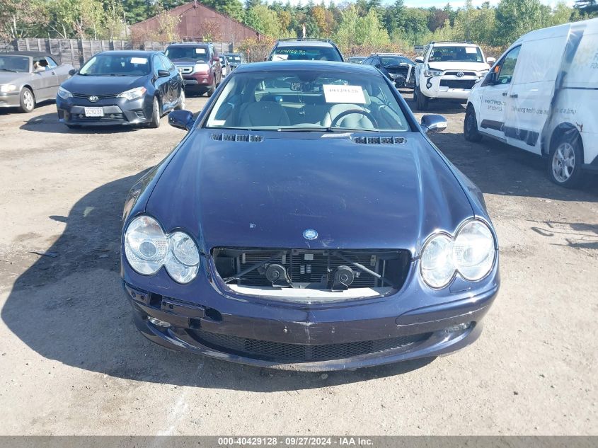 WDBSK75F73F054517 2003 Mercedes-Benz Sl 500