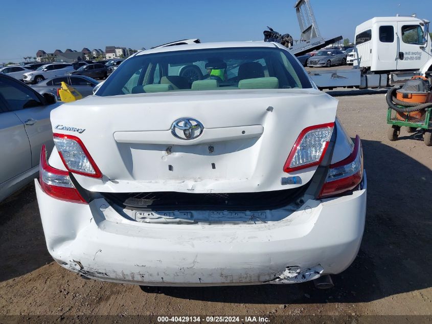 2008 Toyota Camry Hybrid VIN: 4T1BB46K08U047550 Lot: 40429134