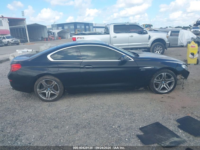 2012 BMW 650I xDrive VIN: WBALX5C56CC894261 Lot: 40429138